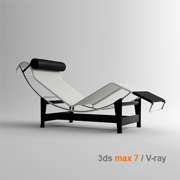 design le corbusier 3d obj - le corbusier lc4 by lajhar